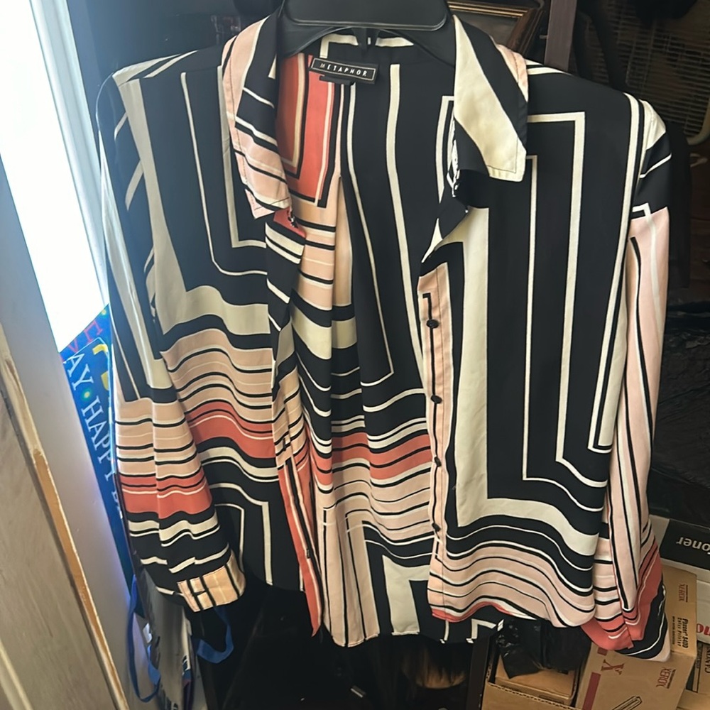 Metaphor office blouse